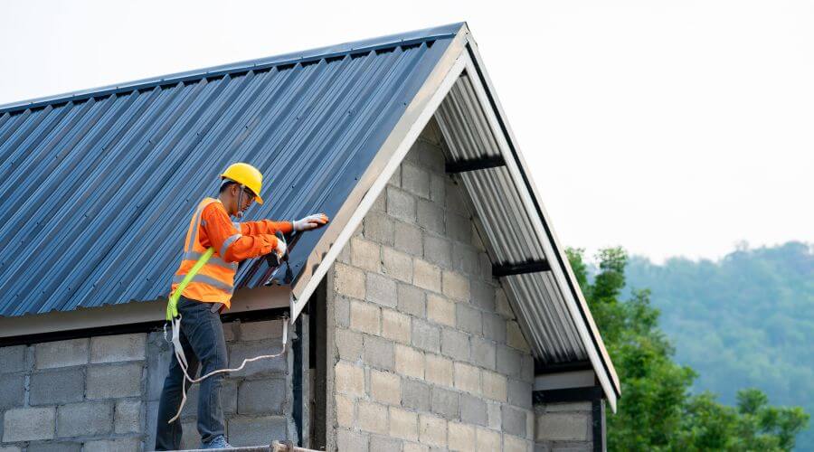 Professional metal roof installation in Pleasant Unity, PA